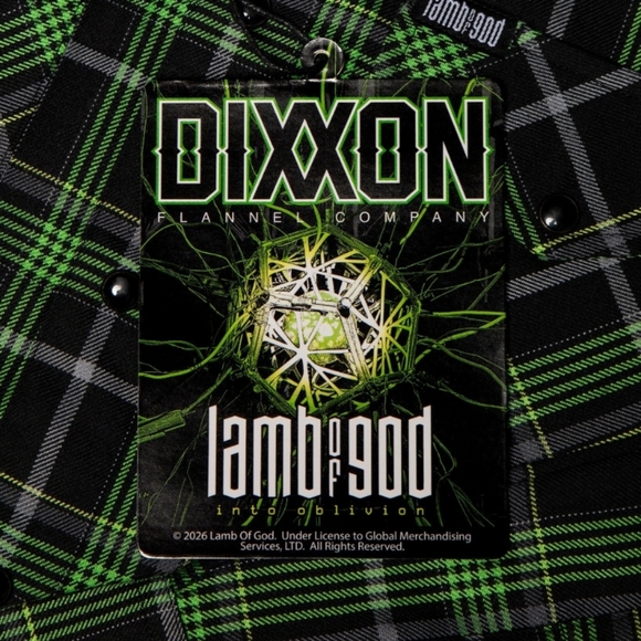 Dixxon Lamb Of God Flannel Men's Size L - Picture 2 of 4